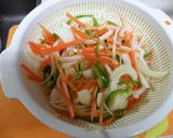 ３種野菜とねこぶまんまの☆塩麹炒め作り方3写真