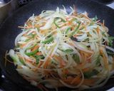 ３種野菜とねこぶまんまの☆塩麹炒め作り方4写真