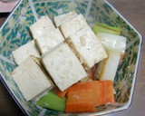 塩麹だけ、とうふとニンジンとネギの炒め煮作り方5写真