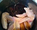 手羽先と干し椎茸の煮物作り方2写真