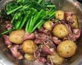 ホタルイカと春野菜のマスタード和え作り方8写真