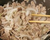 豚こまと玉ねぎ焼肉炒め作り方3写真