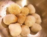 ホット里芋サラダ。作り方2写真