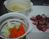 ゴロゴロお肉deコッテリ肉じゃが作り方1写真