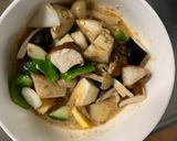 根菜茄子コク旨ウスター梅味温野菜サラダ作り方15写真