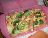 ルクエで♪♪簡単温野菜のチーズのせ作り方3写真