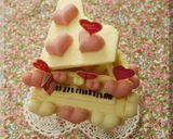 * バレンタイン ❤ 愛を奏でるピアノ♪作り方10写真
