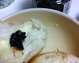 プチフランスパン 海苔佃煮のせ作り方3写真