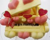 * バレンタイン ❤ 愛を奏でるピアノ♪作り方6写真