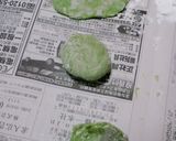 緑色の健康手作り餃子作り方6写真