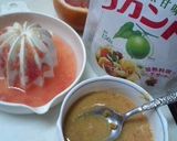 味噌とグレープフルーツのつけスパゲティ作り方5写真