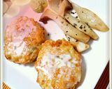 ヘルシーで美味しい☆サーモンハンバーグ作り方4写真