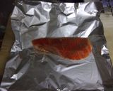 簡単オーブントースターで鮭のホイル焼き作り方1写真