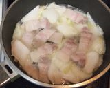 塩豚333＊塩豚と白菜の酒粕クリーム煮♪作り方2写真