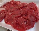ちゃちゃっと♪【牛肉のトマト煮】♪作り方1写真