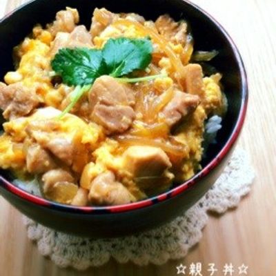 親小丼 ☆親子丼☆ by ☆栄養士のれしぴ☆ 【クックパッド】 簡単おいしい