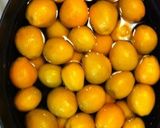 金柑甘露煮(喉風邪対策:冬)作り方2写真