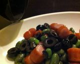 こくうま♪枝豆と黒オリーブ炒め♪作り方6写真