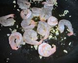 エビとスナップエンドウの春パスタ～★作り方4写真
