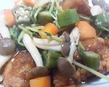 鶏の竜田揚げ☆野菜あんかけ作り方6写真
