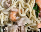 簡単　海鮮うどん作り方14写真