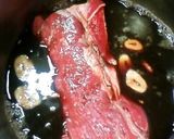グラム100円の輸入牛肉のワイン・醤油煮作り方4写真