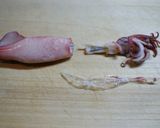 サイゼ風♬塩麹入りパプリカといかのマリネ作り方1写真