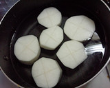 おでんの素で!!!大根とこんにゃくの煮物作り方3写真