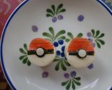 キャラ弁♪ポケモン☆モンスターボール♪作り方3写真