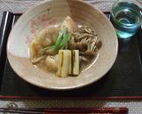 ジューシー鶏肉の治部煮作り方7写真