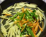 筍・人参・ピーマンの塩麹・塩昆布炒め作り方3写真