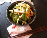 筍・人参・ピーマンの塩麹・塩昆布炒め作り方9写真