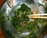 綺麗になれる？！若芽ひじきの胡麻ダレ和え作り方4写真
