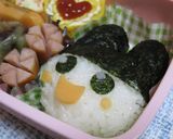キャラ弁＠まめっち(たまごっち)作り方1写真