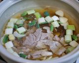 塩麹でうどんも美味しいもつ鍋作り方2写真