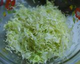 居酒屋風☆塩麹とごま油で大盛りキャベツ作り方3写真