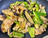 豚肉とナスのニンニク味噌炒め作り方6写真