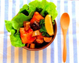 【カフェ丼】ささみの柚子胡椒てりやき作り方6写真