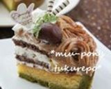 抹茶のタルトでモンブラン♬作り方15写真