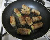 おつまみに旨いよ！ネギの豚巻き巻き♪作り方5写真