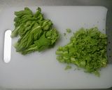 菜の花チャーハン作り方1写真