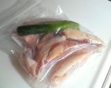 ◇にんにく醤油の甘辛チキンバー◇作り方1写真
