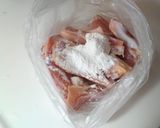 ◇にんにく醤油の甘辛チキンバー◇作り方2写真