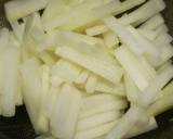 簡単☆大根と豚肉の味噌炒め作り方1写真