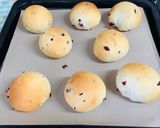 ドライクランベリー丸ぱん♡クリチ入れ込み作り方4写真