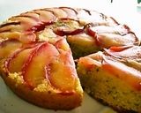 桃缶で黄桃と紅茶のケーキ♪タルトタタン風作り方8写真