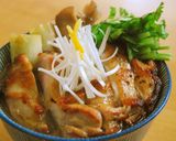 肉汁たっぷり！鶏そば　【糖質制限】作り方7写真