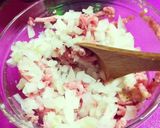 簡単✿れんこんで挽肉挟み照り焼き＊作り方3写真