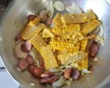 とうもろこしのナポリタン作り方7写真