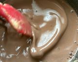 米粉で簡単　チョコカスタードクリーム作り方2写真